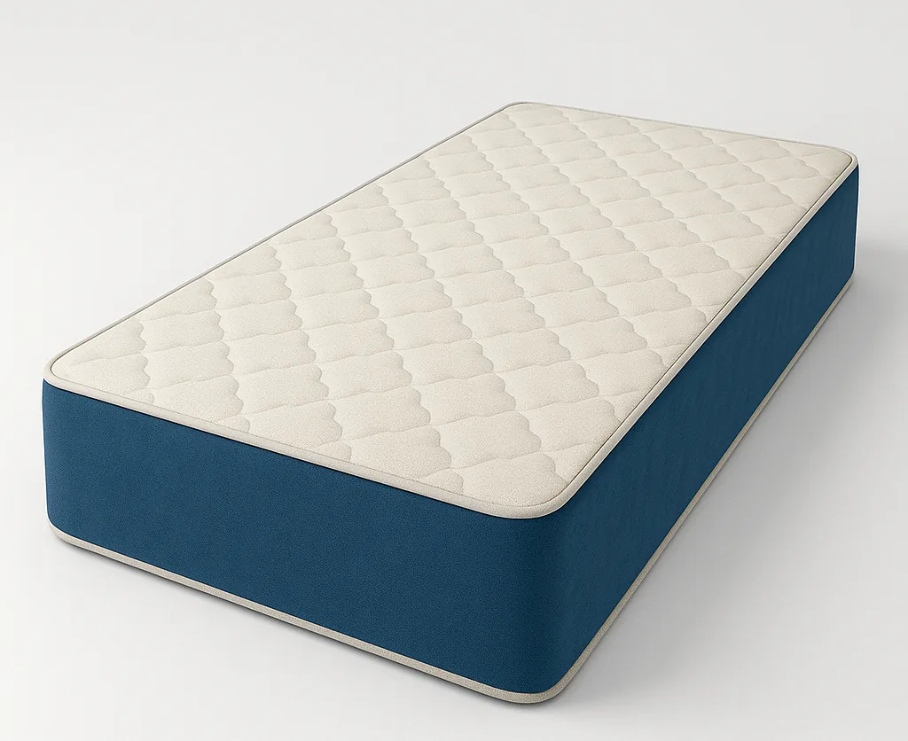 Colchão Espuma D45 Solteirão 0,96 17cm - Azul
