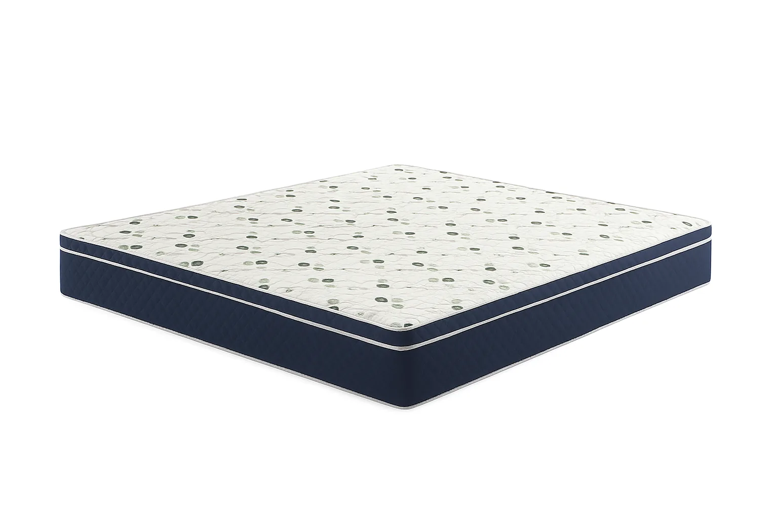 Colchão Mola Bonnel Queen 1,58 28cm - Azul