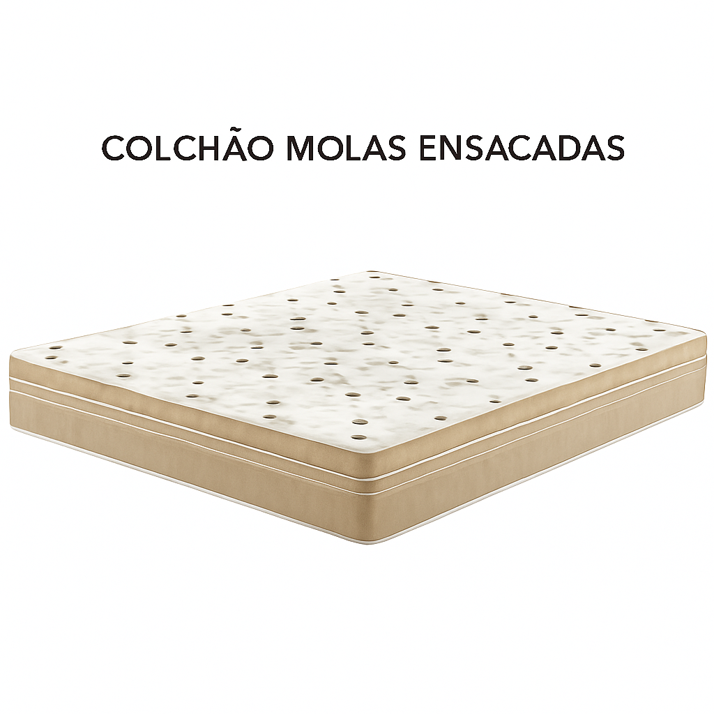 Colchão Mola Ensacada Queen 1,58 28cm foto 2