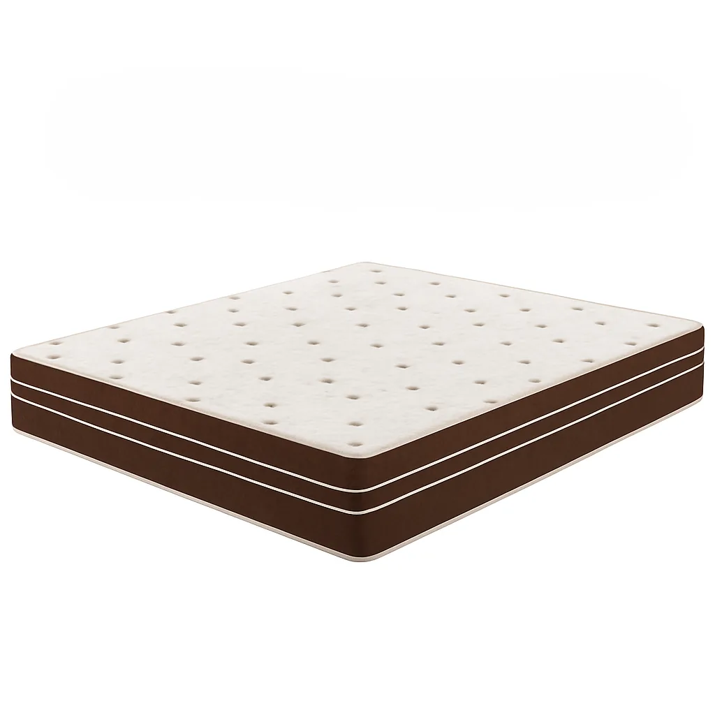 Colchão Mola Ensacada King 1,98 28cm - Marrom